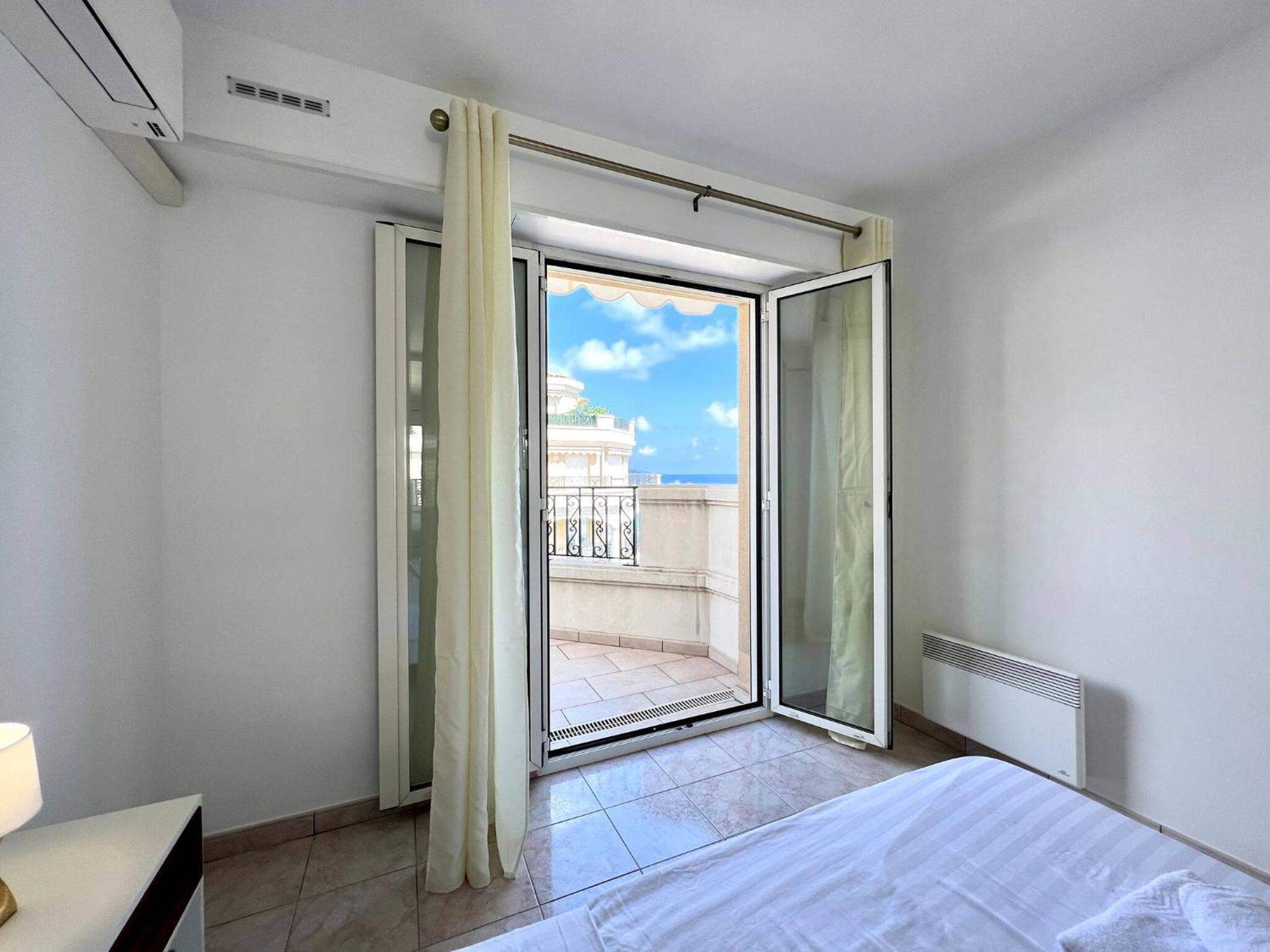 'Le Victoria Beach' Vue Mer Plein Centre, Spacieux Menton Luaran gambar